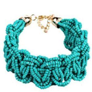 🇺🇸 3/$30 BOHO Turquoise Seed Bead Woven Bracelet